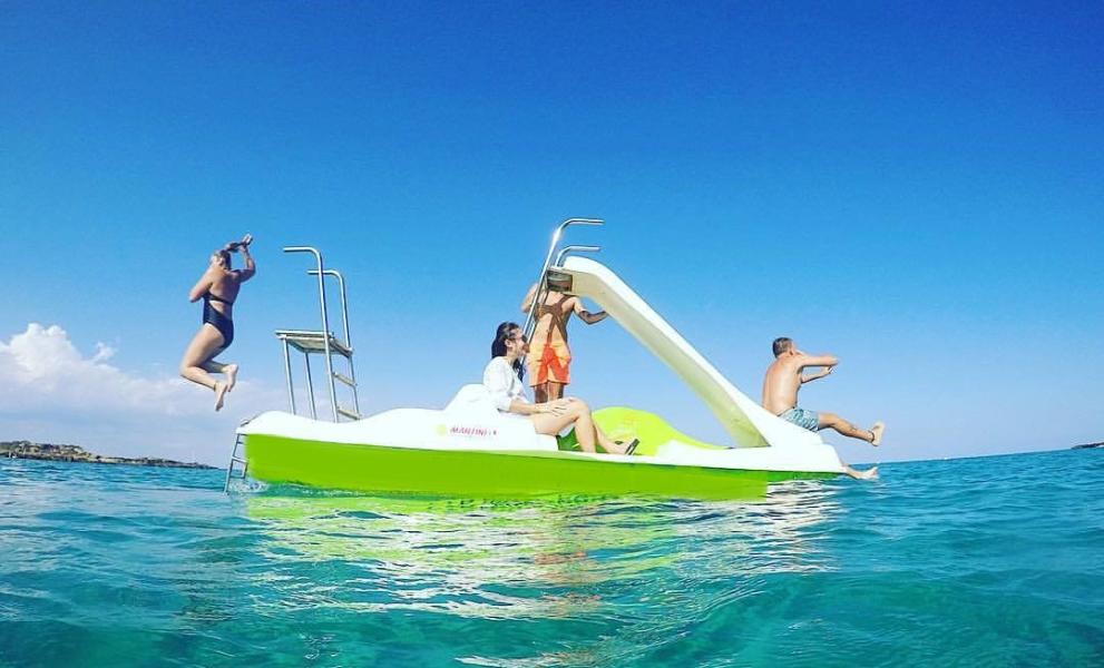 ☀️ Summer Bliss: The Magic of a Pedal Boat Ride with Martini Nautica! 🚤